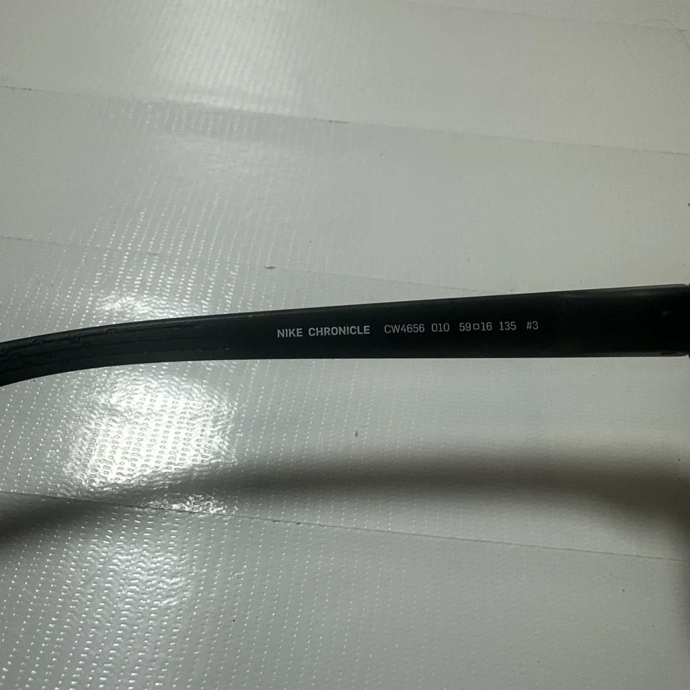 Nike Men's Sunglasses Frame Only Cw4656 010 59-16 135 Matte Black Square